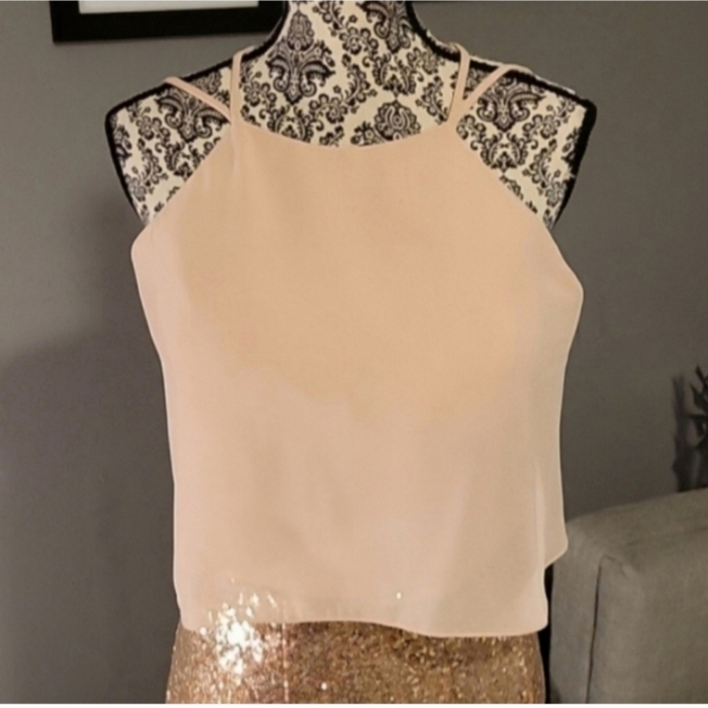 Jasmine Two Piece Sequined Dress - Picture 2 of 8